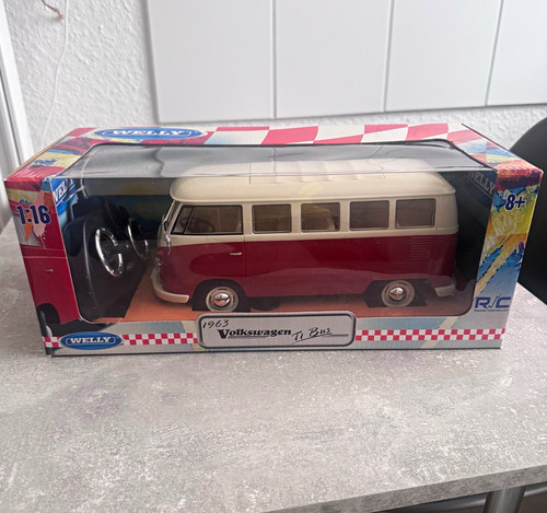 Welly volkswagen bus 1963 - t1,