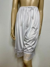 Original Vintage NYLON-Hose Unterrock MEYER MODE 52 XXL Spitze Weiß