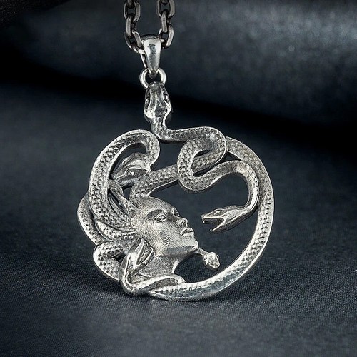 Halskette medusa schlange - halskette,