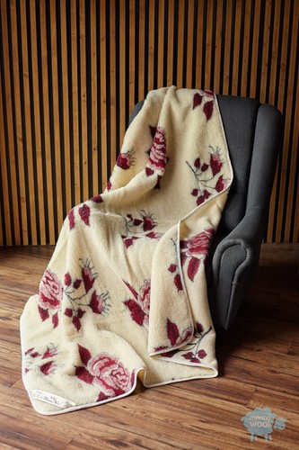 Merino pure woll decke throw - merino,