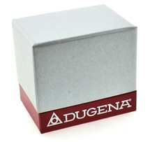 Dugena originale Uhrenbox rot/ silber