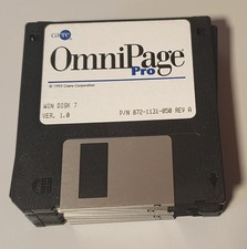 Omni page pro disketten - page,