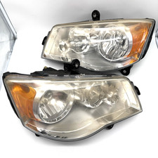 2PC Headlight For 11-19 Dodge