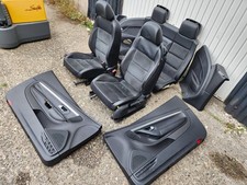 #26 VW EOS GT Sport Lederausstattung schwarz Alcantara Ledersitze Sitze komplett