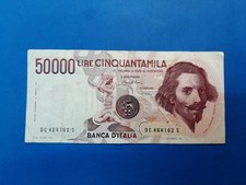 1 x 50 000 Lire Italien / Geldschein Banknote vom 06.02. 1984 ''