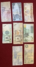 8 stück , Alte  Banknoten