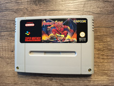 Original Super Nintendo SNES Spiel Demon's Crest PAL Modul Game Cartridge Modul