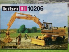 Kibri 10206 H0 Bausatz Liebherr Bagger 922 OVP (VH) C1055