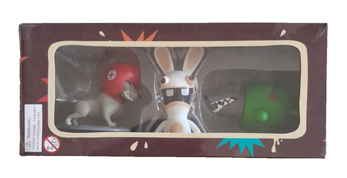 Beschädigte box rabbids - -, go
