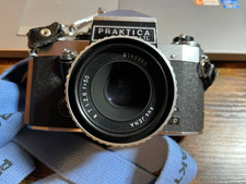 vintage Praktica Super TL analog Kamera Set im Koffer Konvolut Objektive TOP !