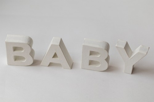 Süße buchstaben baby - buchstaben, "baby"
