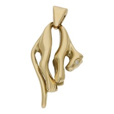 Anhänger Panther 750 Gold