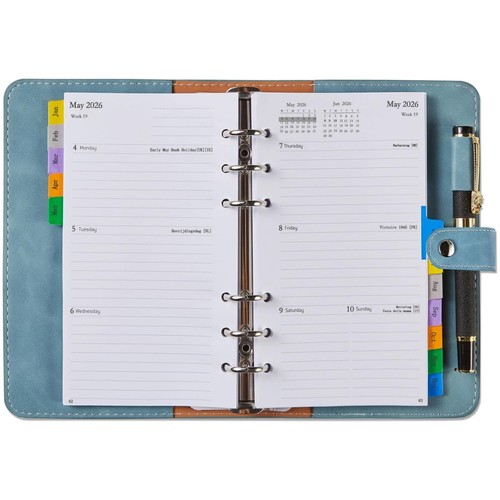 Nachfüllbarer taschenkalender - nachfüllbarer,
