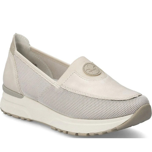 Rieker women beige wedge - beige,