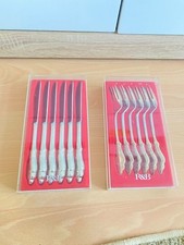 R&B Robbe und Berking Silberbesteck 90er Auflage 6x Gabel 6xMesser