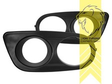 Abdeckung Nebelscheinwerfer Blende Air Intake für BMW E46 schwarz