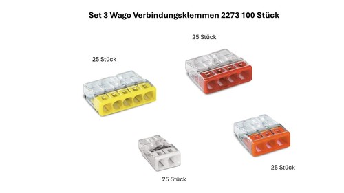 Wago klemmen steckklemmen - klemmen, set