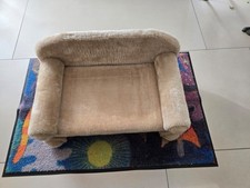 Mini-Sofa für Kleintiere Schlafplatz Katze, Hund oder Puppen, Farbe: natur-beige
