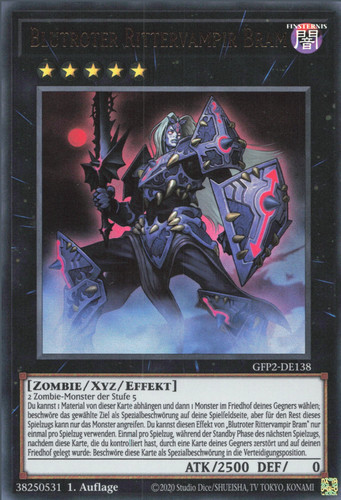 Yugioh blutroter rittervampir - yugioh,