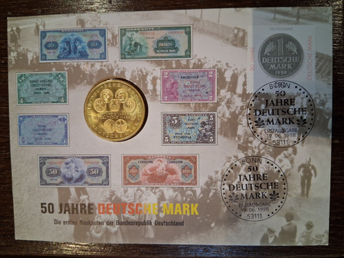 1998 silber 50 jahre - 10,