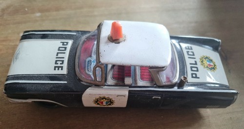 Altes blechauto police - blechauto,, us-police