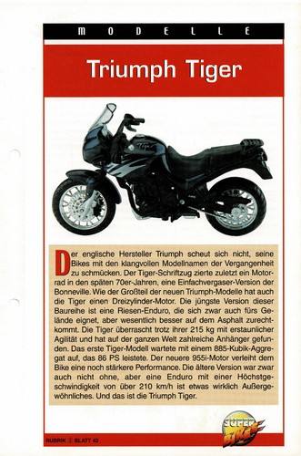 Triumph tiger - triumph,