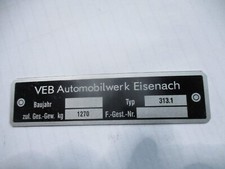 GDR VEB Eisenach Wartburg