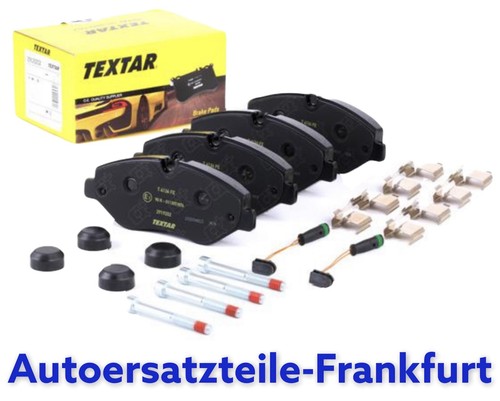 Textar bremsbeläge vorne - textar,