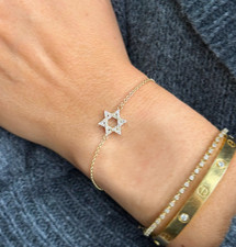 Davidstern Armband Cvd Diamant