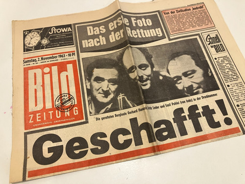 Bildzeitung 1963 - bildzeitung, 02.11.1963