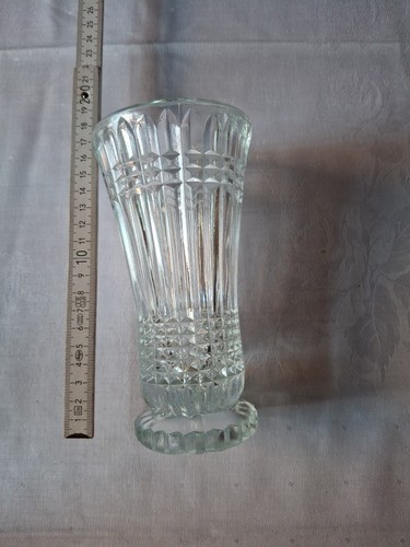 Vase pressglas ddr - vase,