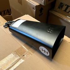 MEINL Percussion Black Finish Series Timbales Cowbell, 8 1/2"