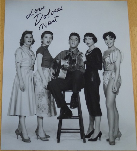 Dolores hart autogramm - dolores,