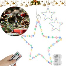 3Stück Led Stern Fenster Beleuchtet Weihnachtsdeko Weihnachtsstern Beleuchtung