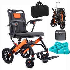 Faltbarer Transportrollstuhl