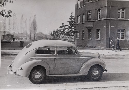 Vintage foto antik ford taunus - vintage,