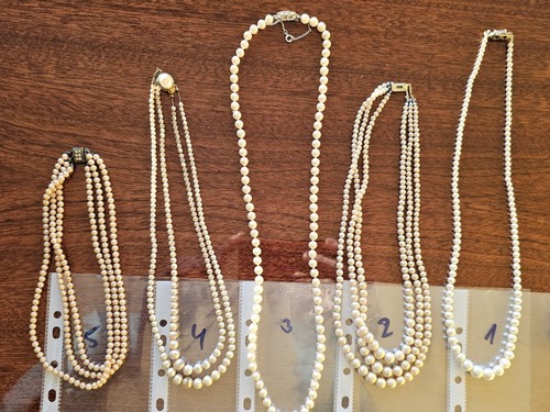 Perlenkette collier - perlenkette,