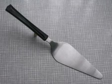 ELSTAWA  Tortenheber  DDR  schwarze Plastegriff, eckig  Besteck  Kuchenheber