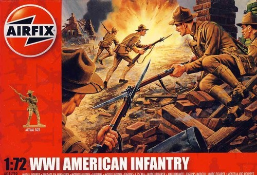 Airfix wwi american infantry - airfix,