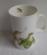 Kaffeebecher Dunoon Frösche, Mud Larks - Cherry Denman, Porzellan, 300ml