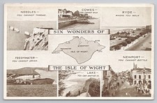 Isle of Wight 6 Wunder Karte