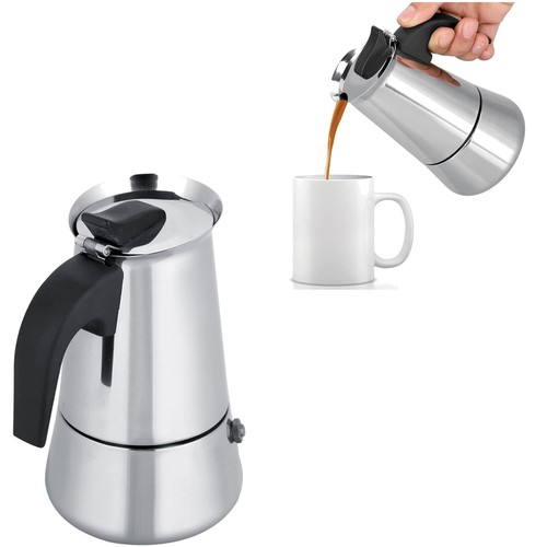 Espressokocher edelstahl moka - espressokocher,
