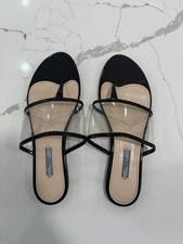 PRADA Women's Black Clear