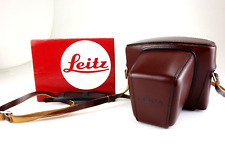 Leitz Leica Ledertasche 14506 Leicaflex rot Ever Ready Case OVP  jf081