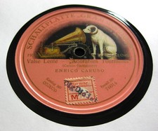 Enrico Caruso - Valse Lente "Adorables Tourments" GRAMMOPHON (033)