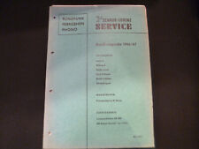 Original Service Manual