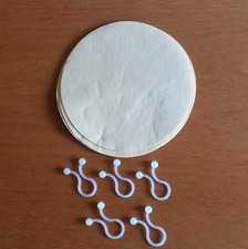 5 x Viskose-Überzug für