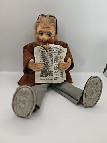 Vintage charakterpuppe opa - vintage,