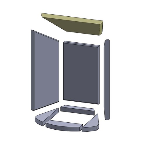 Heizgasumlenkplatte 367 225 - heizgasumlenkplatte,