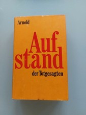 Aufstand der Totgesagten Roman Arnold, Johannes  1975 Mitteldeutscher Verlag